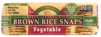 Edward & Sons - Edward & Sons Brown Rice Snaps 3.5 oz - Vegetable (12 Pack)