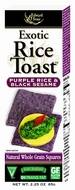 Edward & Sons - Edward & Sons Exotic Rice Toast 2.25 oz - Purple Rice & Black Sesame (12 Pack)