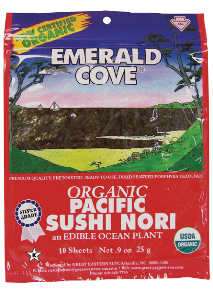 Emerald Cove - Emerald Cove Sushi Nori Toasted 0.9 oz 10 ct (6 Pack)