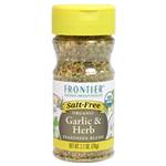 Frontier Natural Products - Frontier Natural Products Organic Garlic & Herb Seasoning Blend 2.7 oz