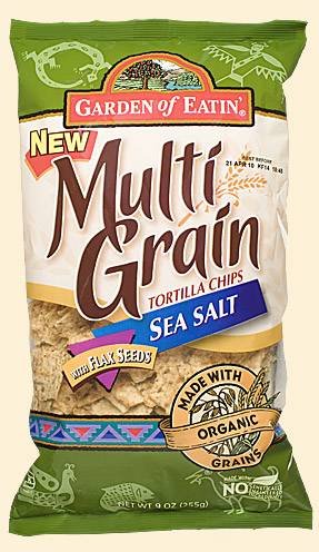 Garden of Eatin' - Garden of Eatin' Multigrain Tortilla Chips with Sea Salt 8.1 oz (6 Pack)