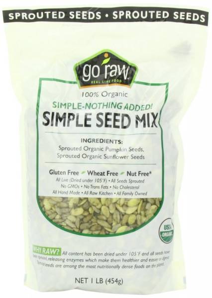 Go Raw - Go Raw Simple Seed Mix 16 oz (6 Pack)