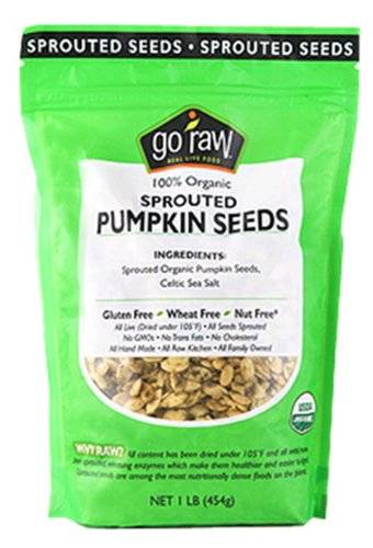 Go Raw - Go Raw Sprouted Pumpkin Seeds 16 oz (6 Pack)