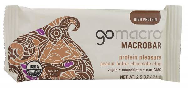 GoMacro - GoMacro Macrobar - Peanut Butter Chocolate Chip 2.5 oz (15 Pack)