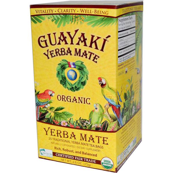 Guayaki - Guayaki Traditional Yerba Mate 25 bags (6 Pack)