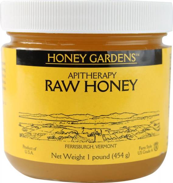 Honey Gardens Apiaries - Honey Gardens Apiaries Raw Northern Honey 1lb. (4 Pack)