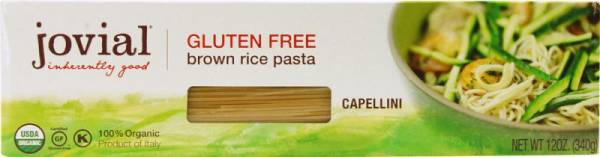 Jovial - Jovial Organic Brown Rice Capellini 12 oz (12 Pack)