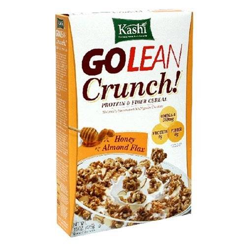 Kashi - Kashi GoLean Crunch Cereal - Honey Almond Flax 14 oz (12 Pack)
