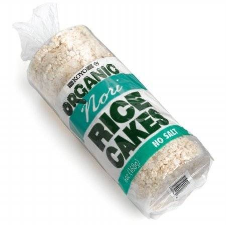 Koyo - Koyo Organic Nori Rice Cakes, No Salt 6 oz (6 Pack)