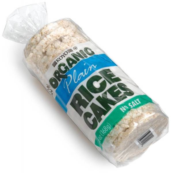 Koyo - Koyo Organic Plain Rice Cakes - No Salt 6 oz (6 Pack)