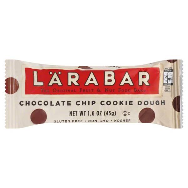 Larabar - Larabar Chocolate Chip Cookie Dough Bar 1.6 oz (16 Pack)