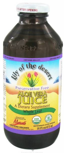 Lily Of The Desert - Lily Of The Desert Aloe Vera Juice Whole Leaf Preservative Free 16 oz