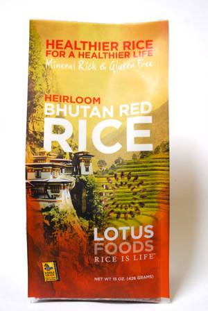 Lotus Foods - Lotus Foods Bhutamese Red Rice 22 lbs