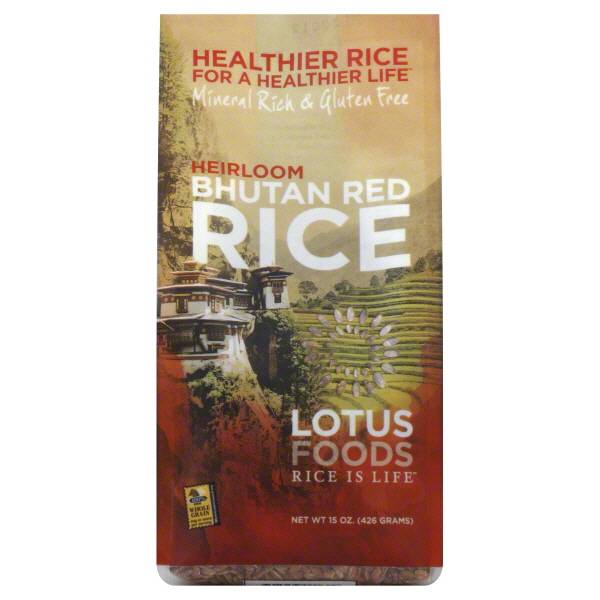 Lotus Foods - Lotus Foods Bhutan Red Rice 15 oz (6 Pack)