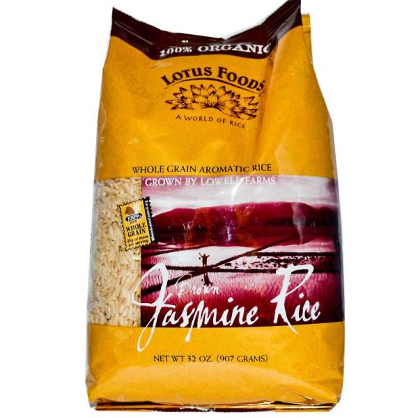 Lotus Foods - Lotus Foods Jasmine Rice 25 lbs