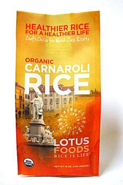 Lotus Foods - Lotus Foods Organic Carnoroli Rice 15 oz (6 Pack)
