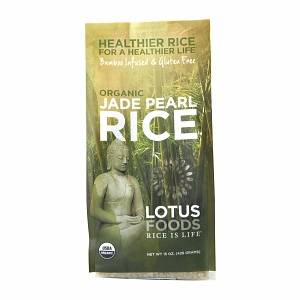 Lotus Foods - Lotus Foods Organic Jade Pearl Rice 15 oz (6 Pack)