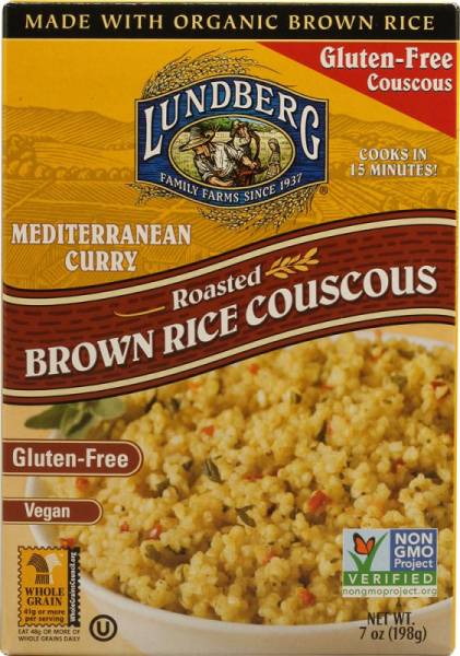 Lundberg Farms - Lundberg Farms Curry Brown Rice Couscous 7 oz (6 Pack)