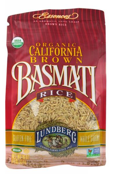 Lundberg Farms - Lundberg Farms Organic California Brown Basmati Rice 1 lb (6 Pack)