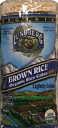 Lundberg Farms - Lundberg Farms Organic Lightly Salted Brown Rice Cakes 8.5 oz (6 Pack)