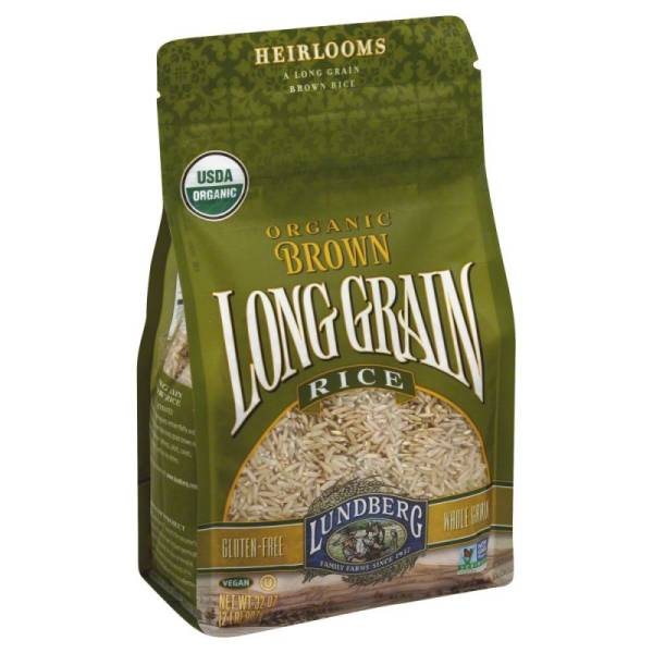 Lundberg Farms - Lundberg Farms Organic Long Brown Rice 2 lbs (6 Pack)