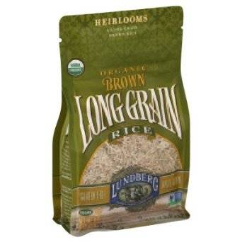 Lundberg Farms - Lundberg Farms Organic Long Grain Brown Rice 1lb. (6 Pack)