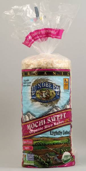 Lundberg Farms - Lundberg Farms Organic Salted Mochi Sweet Rice Cakes 6 oz (6 Pack)