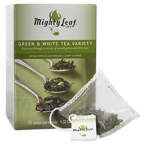 Mighty Leaf Tea - Mighty Leaf Tea 1.36 oz 15 bags - Green & White Tea Variety