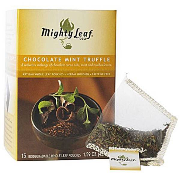Mighty Leaf Tea - Mighty Leaf Tea Herbal Tea 1.36 oz 15 bags - Chocolate Mint Truffle