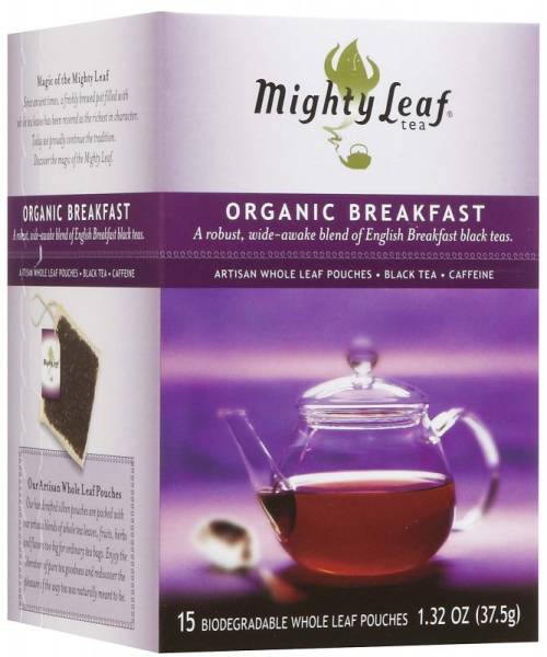 Mighty Leaf Tea - Mighty Leaf Tea Organic Breakfast Tea 1.36 oz 15 bags