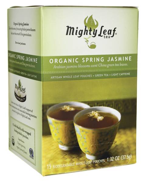 Mighty Leaf Tea - Mighty Leaf Tea Organic Green Tea 1.36 oz 15 bags - Spring Jasmine