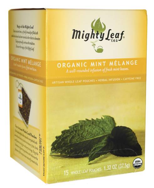 Mighty Leaf Tea - Mighty Leaf Tea Organic Herbal Tea 1.36 oz 15 bags - Mint Melange