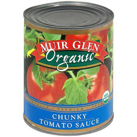 Muir Glen - Muir Glen Organic Chunky Tomato Sauce 28 oz (12 Pack)