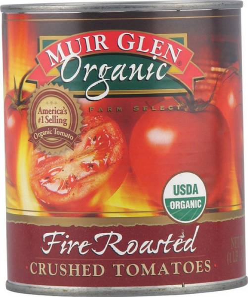 Muir Glen - Muir Glen Organic Crushed Fire Roasted Tomatoes 28 oz (12 Pack)
