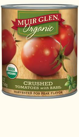 Muir Glen - Muir Glen Organic Crushed Tomatoes With Basil 28 oz (12 Pack)