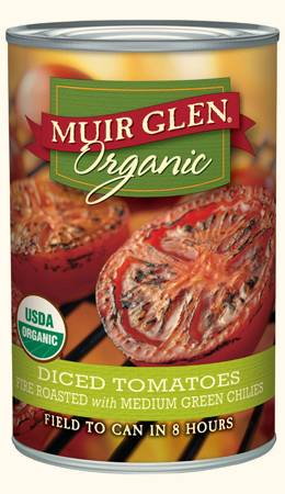 Muir Glen - Muir Glen Organic Diced Tomatoes 14.5 oz - Fire Roasted With Chile (12 Pack)