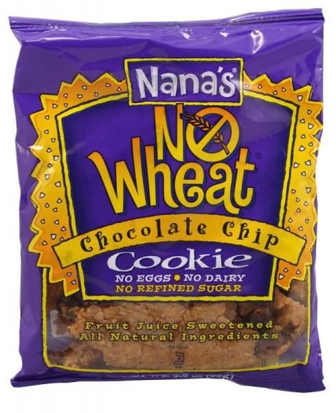 Nana's Cookie - Nana's Cookies Wheat Free Cookie 3.5 oz - Chocolate Chip (12 Pack)