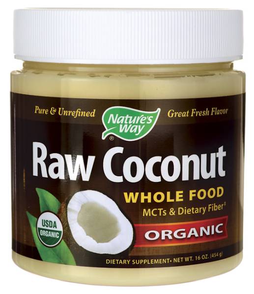 Nature's Way - Nature Way Raw Coconut Whole Food Organic 16 oz