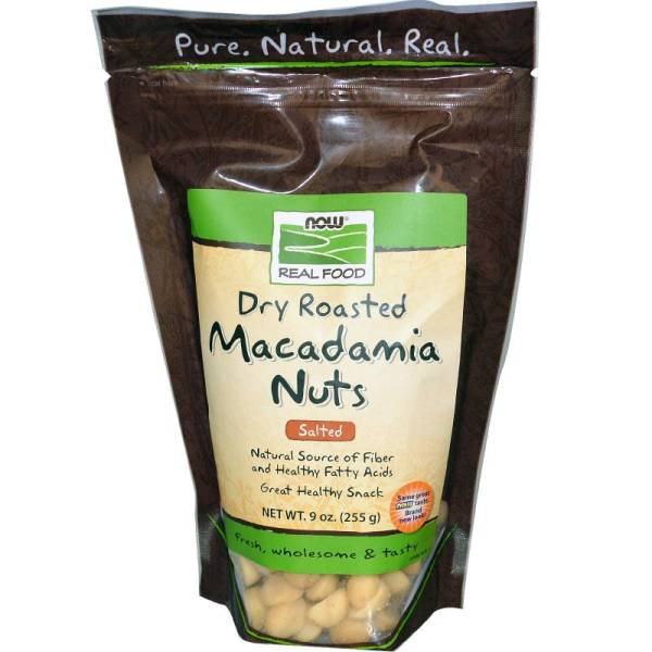 Now Foods - Now Foods Macadamia Nuts 9 oz