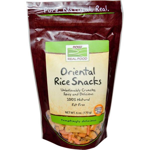 Now Foods - Now Foods Oriental Rice Snacks  oz