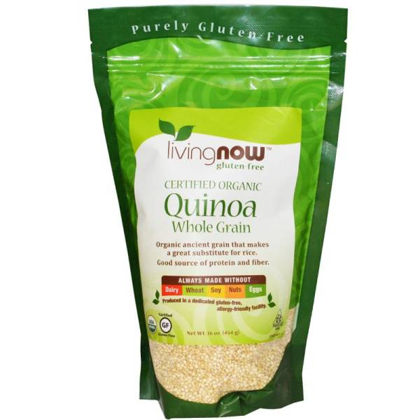 Now Foods - Now Foods Quinoa Grain Certified Organic 16 oz