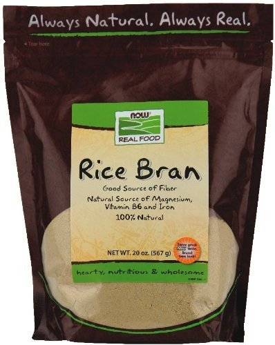 Now Foods - Now Foods Rice Bran - 20 oz