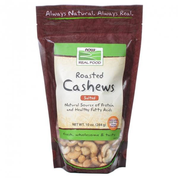 Now Foods - Now Foods Roasted and Salted Cashews 10 oz