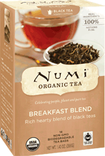 Numi Teas - Numi Teas Breakfast Blend Black Tea 18 bag