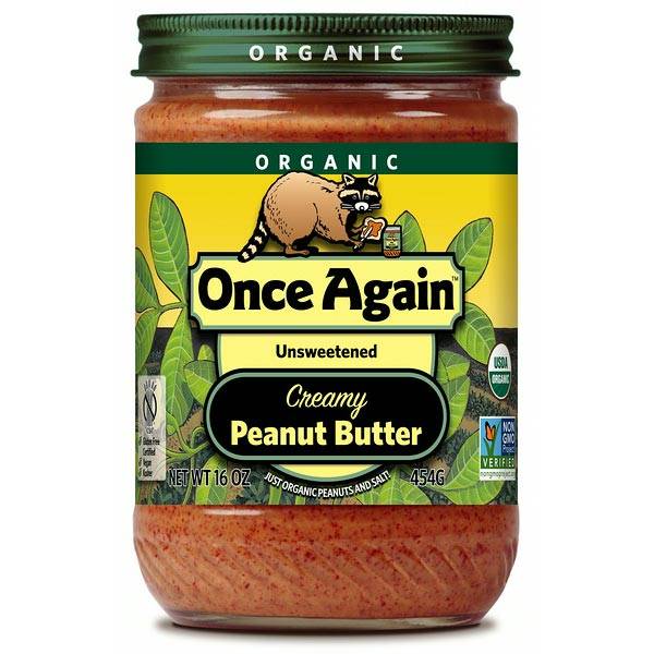 Once Again - Once Again Organic Peanut Butter 16 oz - Creamy (6 Pack)