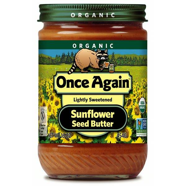 Once Again - Once Again Organic Sunflower Butter 16 oz - Creamy (6 Pack)