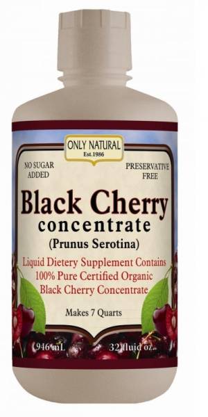 Only Natural - Only Natural Black Cherry Concentrate Organic 32 oz