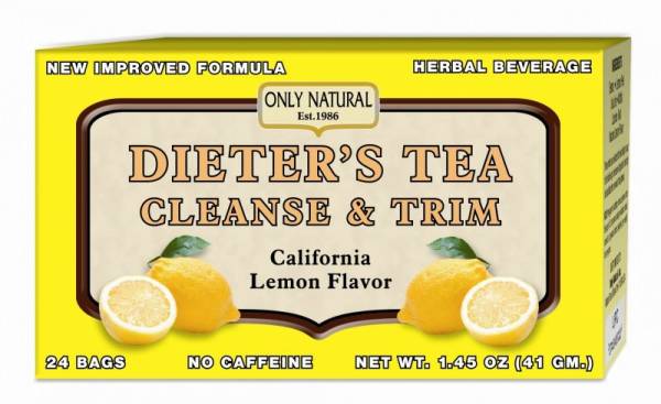 Only Natural - Only Natural Dieter's Cleansing Tea Lemon 24 bag