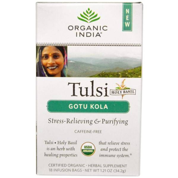 Organic India - Organic India Tulsi Tea Gotu Kola 18 bag