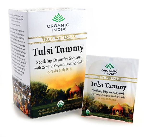 Organic India - Organic India Tulsi Tea Wellness Tummy 18 bag